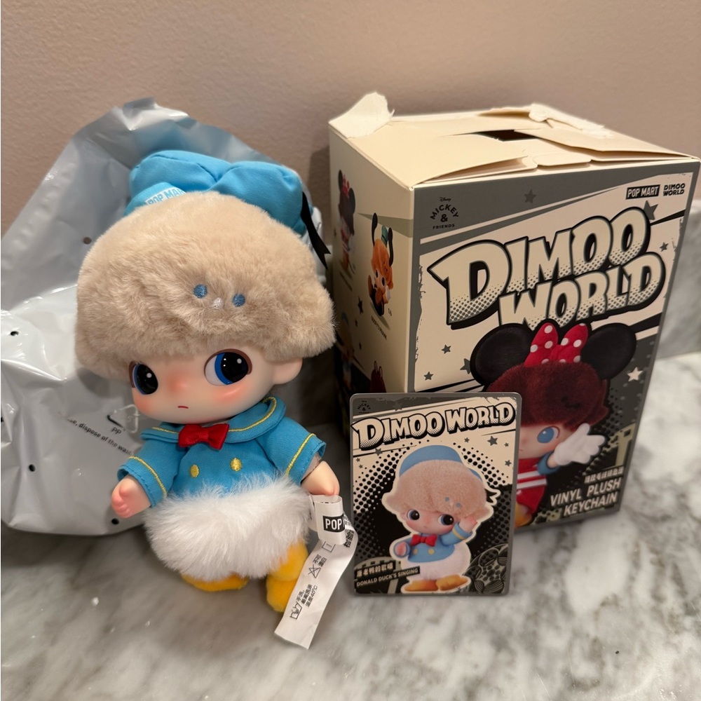 Pop Mart Dimoo Disney Donald Duck unboxed, new, authentic